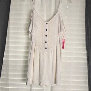 Cold Shoulder Romper